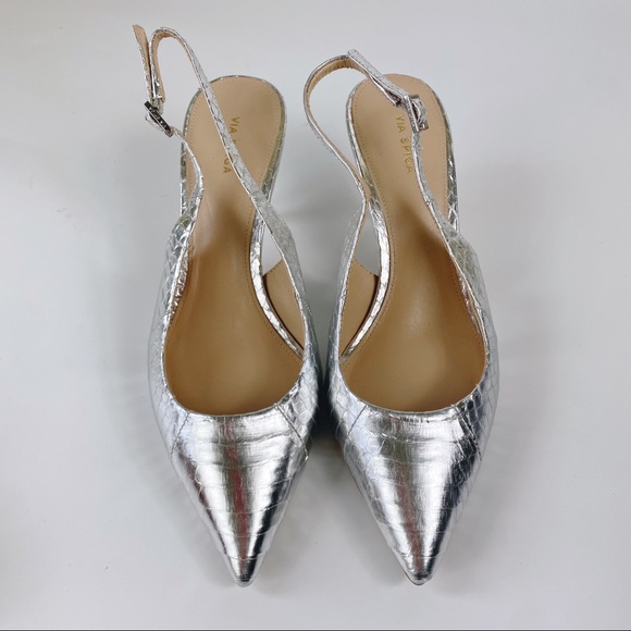 Via spiga madalie slingback pump Clearance
